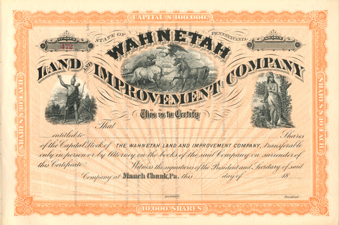 Wahnetah Land and Improvement Co.